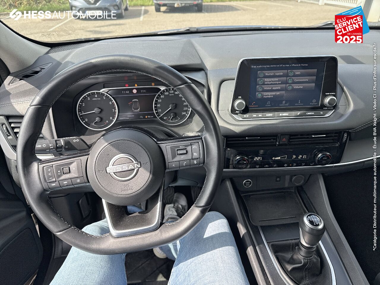 Véhicule d'occasion NISSAN QASHQAI 1.3 MILD HYBRID 140CH BUSINESS EDITION 2022 chez Nissan Qashqai occasion