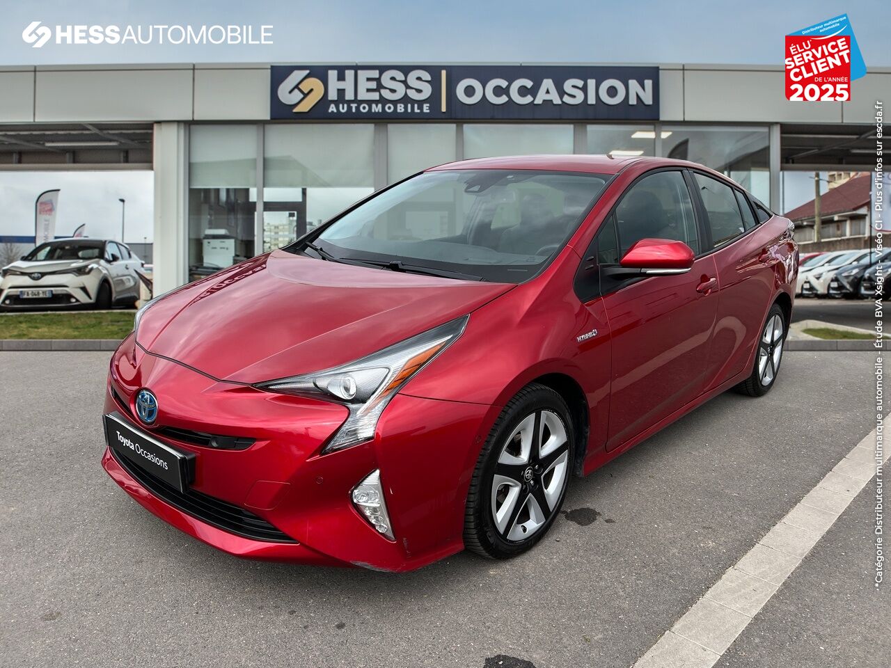 Véhicule d'occasion TOYOTA PRIUS 122H LOUNGE RC18 GPS CAMERA chez Toyota Metz