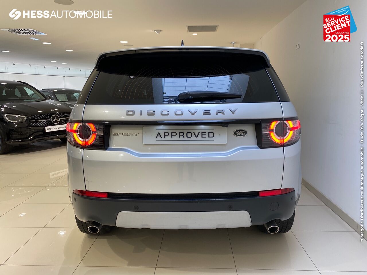 Véhicule d'occasion LAND-ROVER DISCOVERY SPORT 2.0 TD4 180CH HSE AWD BVA MARK III TPANO GPS CAMERA SIEGES CHAUF chez Land Rover Strasbourg