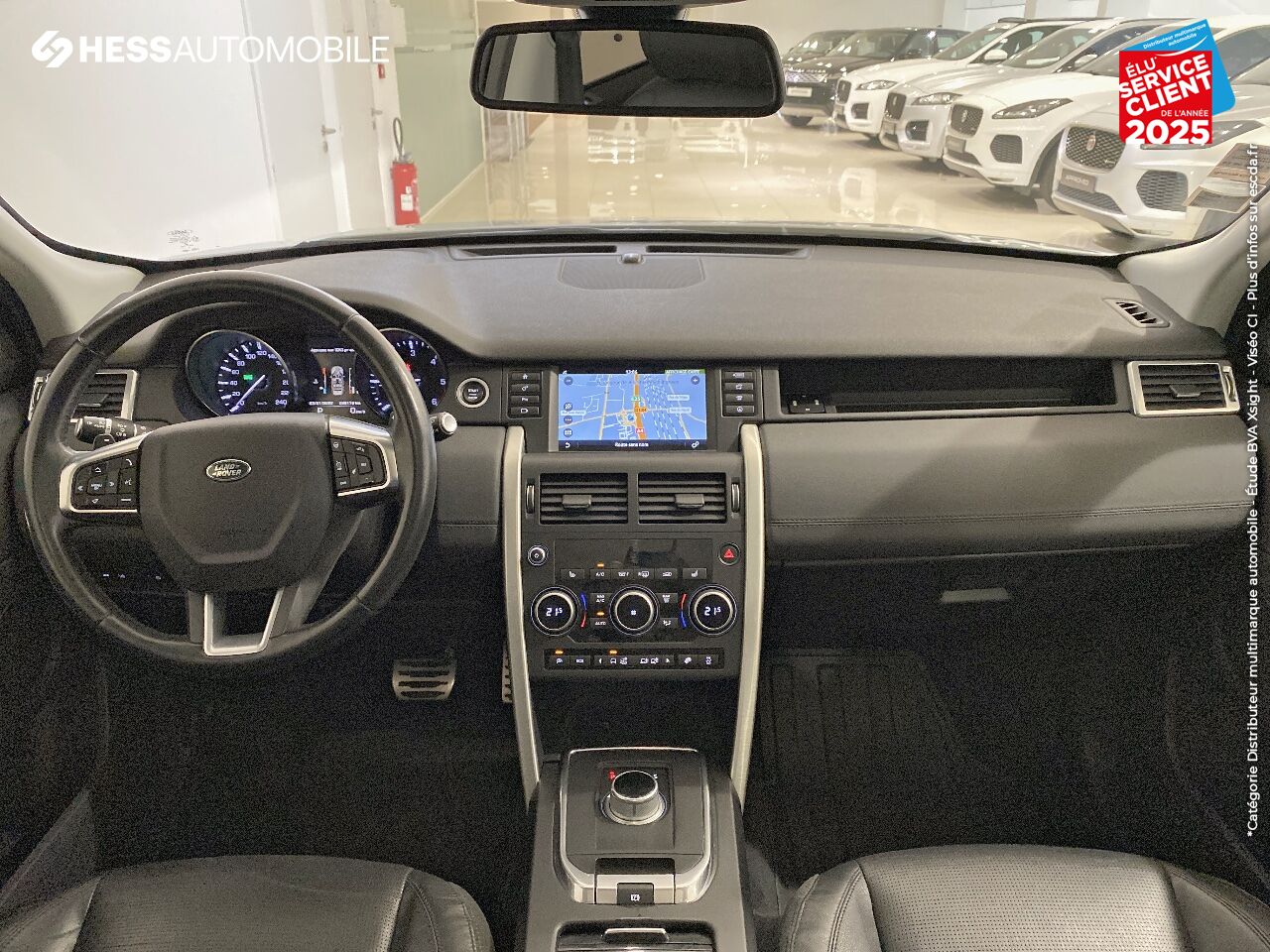 Véhicule d'occasion LAND-ROVER DISCOVERY SPORT 2.0 TD4 180CH HSE AWD BVA MARK III TPANO GPS CAMERA SIEGES CHAUF chez Land Rover Strasbourg