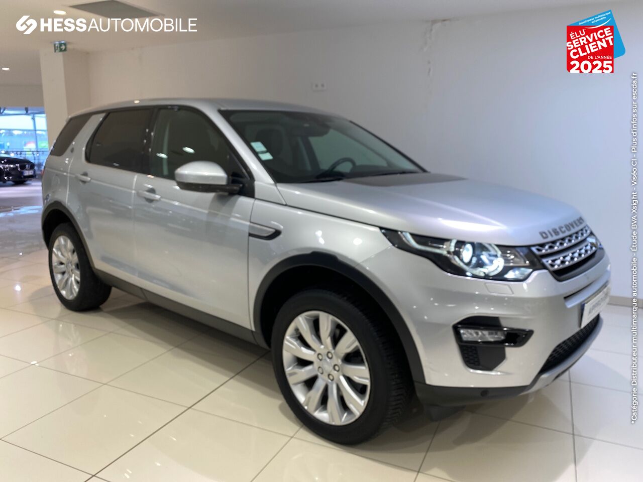 Véhicule d'occasion LAND-ROVER DISCOVERY SPORT 2.0 TD4 180CH HSE AWD BVA MARK III TPANO GPS CAMERA SIEGES CHAUF chez Land Rover Strasbourg