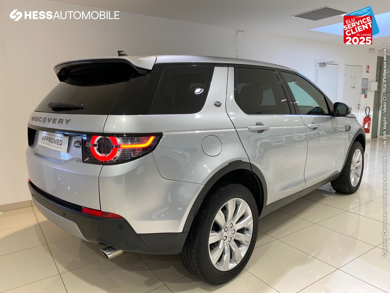 Véhicule d'occasion LAND-ROVER DISCOVERY SPORT 2.0 TD4 180CH HSE AWD BVA MARK III TPANO GPS CAMERA SIEGES CHAUF chez Land Rover Strasbourg