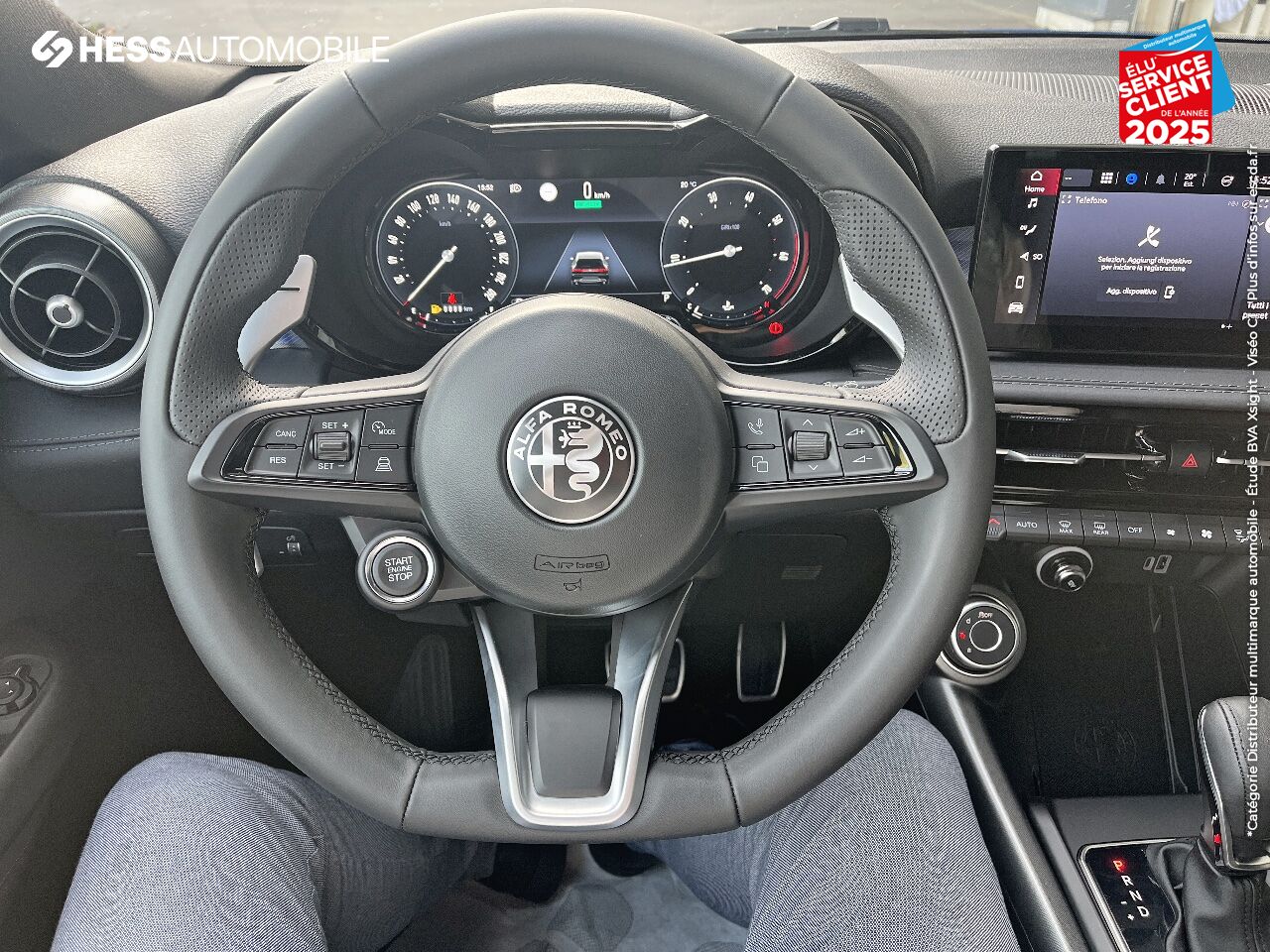 Véhicule neuf ALFA ROMEO TONALE TONALE 1.5 HYBRID 130 EDIZIONE SPECIALE chez Fiat Besançon