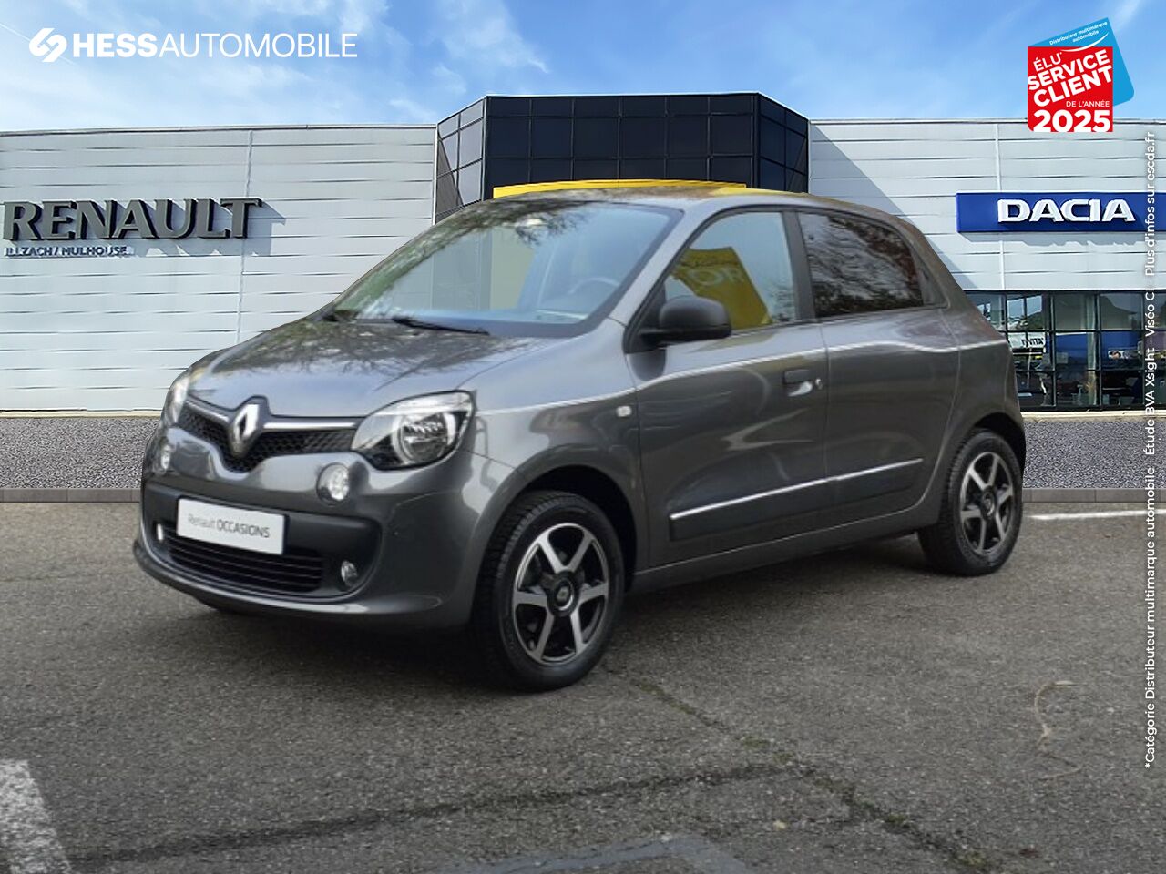 Véhicule d'occasion RENAULT TWINGO 0.9 TCE 90CH ENERGY INTENS chez Renault Mulhouse