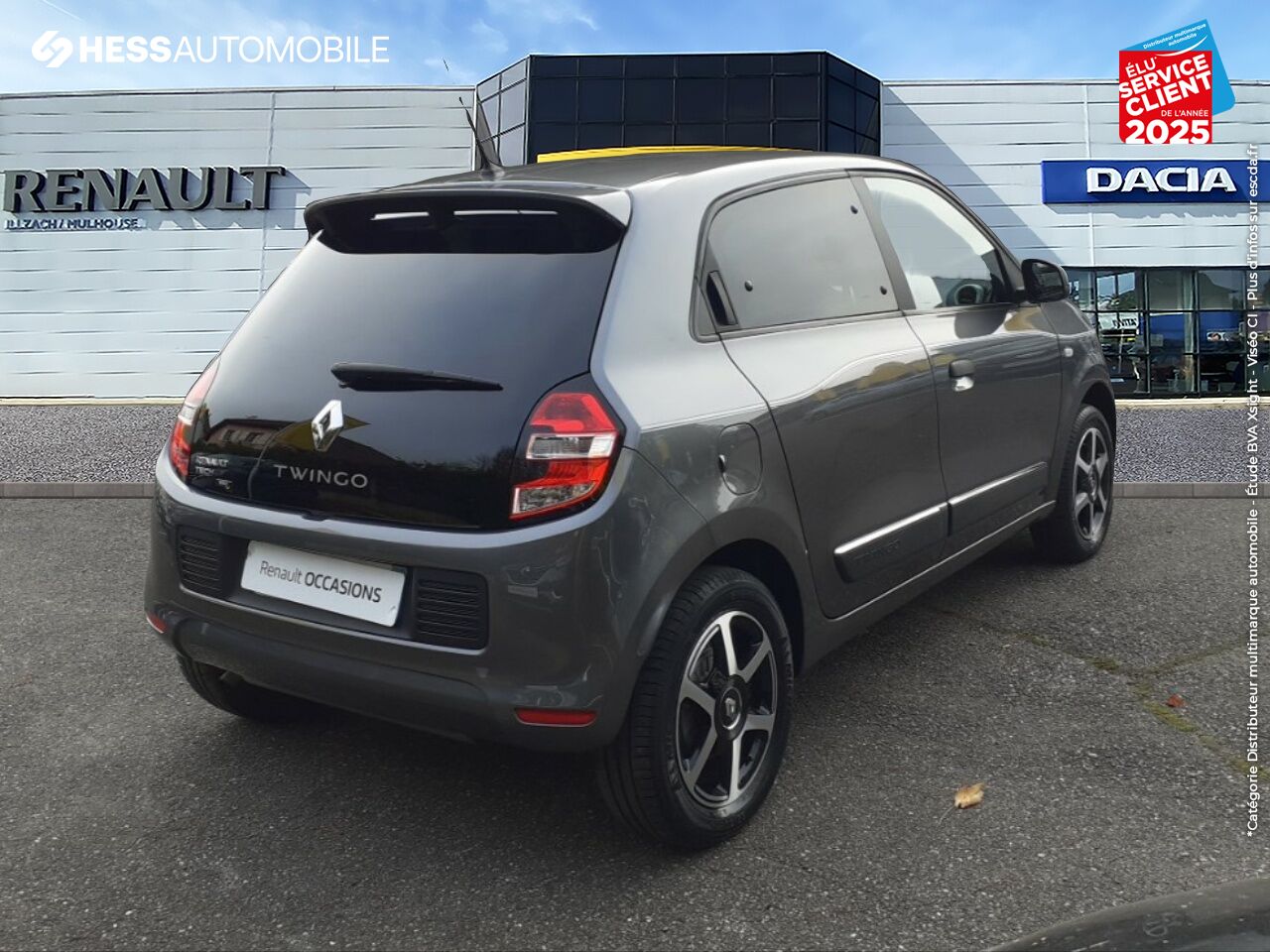 Véhicule d'occasion RENAULT TWINGO 0.9 TCE 90CH ENERGY INTENS chez Renault Mulhouse