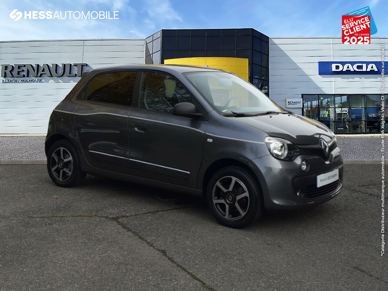 Véhicule d'occasion RENAULT TWINGO 0.9 TCE 90CH ENERGY INTENS chez Renault Mulhouse