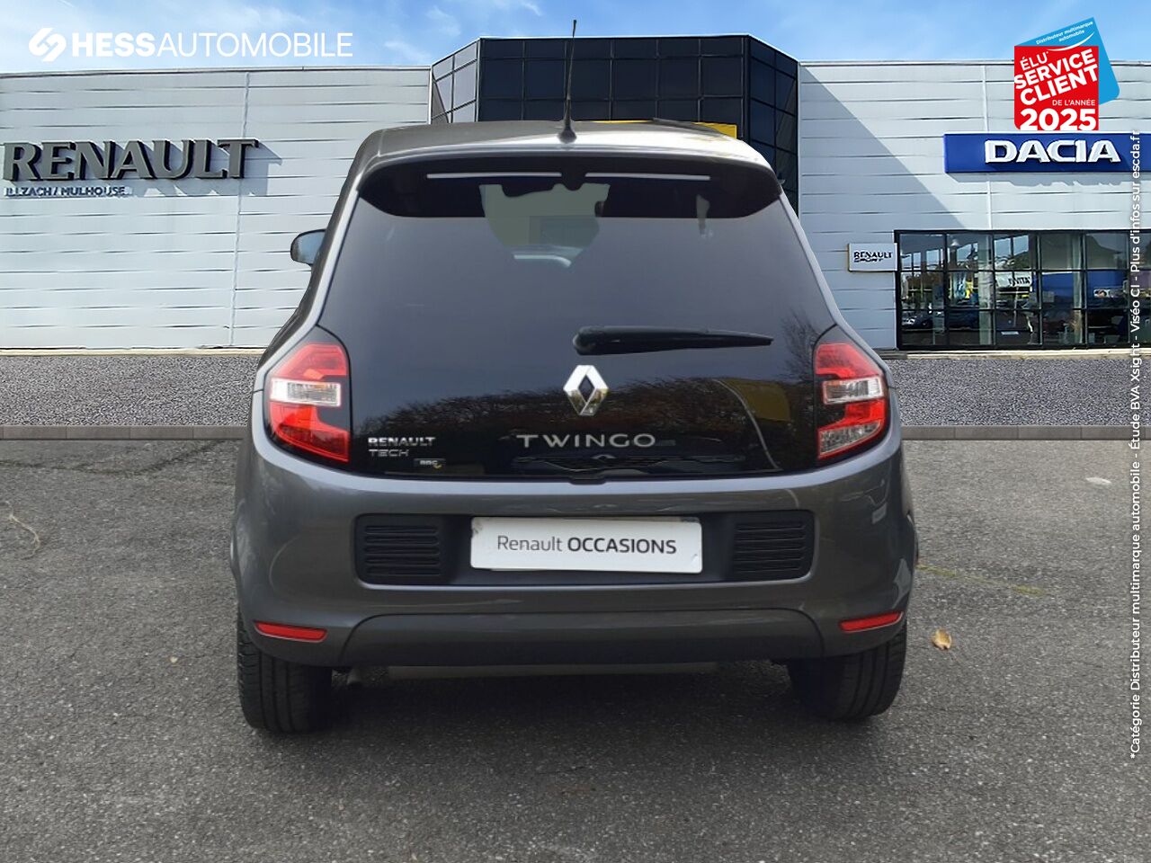 Véhicule d'occasion RENAULT TWINGO 0.9 TCE 90CH ENERGY INTENS chez Renault Mulhouse