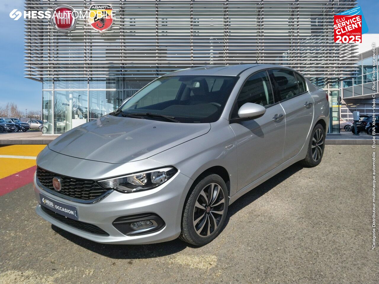 Véhicule d'occasion FIAT TIPO 1.4 95CH LOUNGE 4P GPS CAMERA chez Fiat Dijon