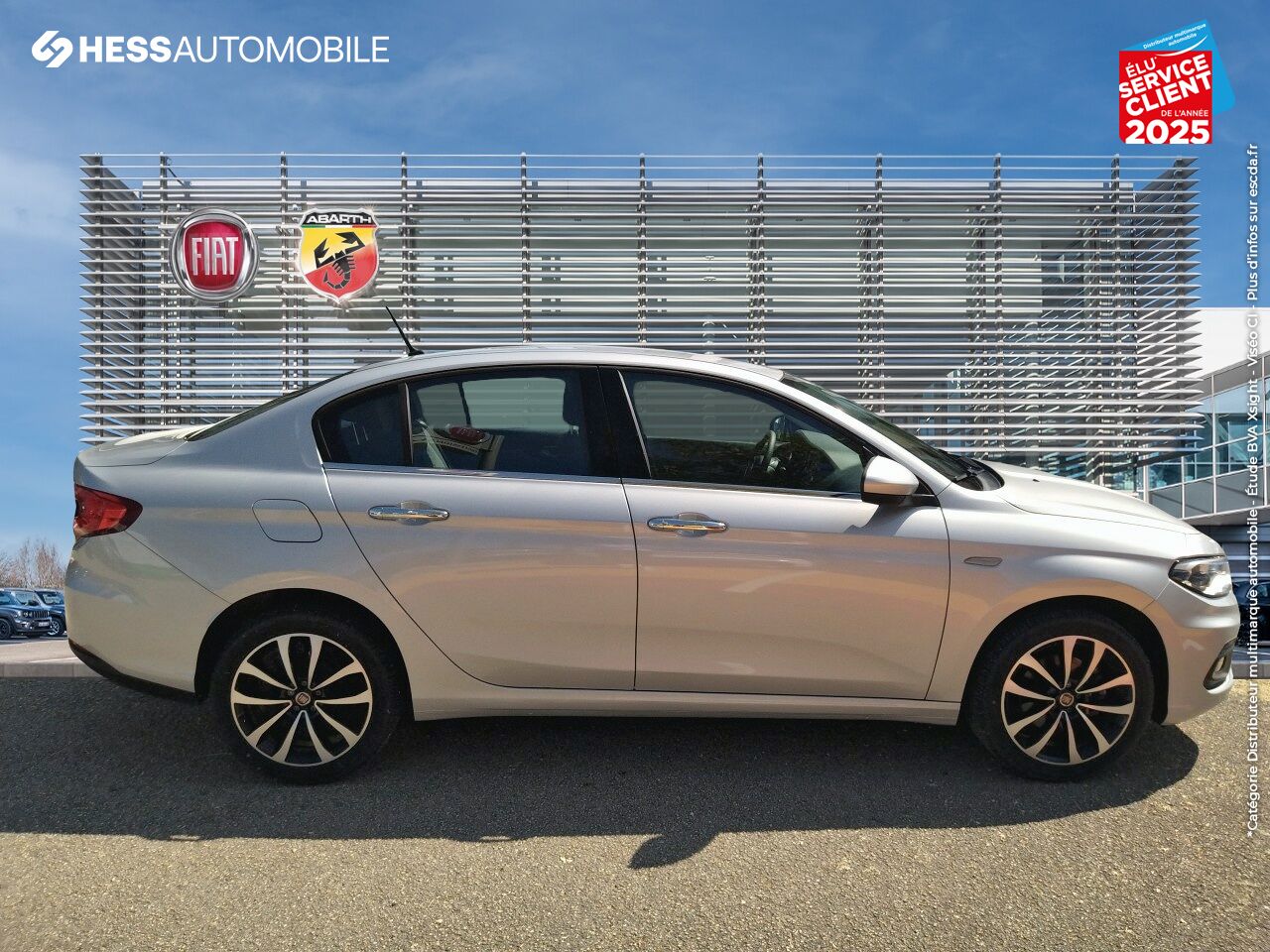 Véhicule d'occasion FIAT TIPO 1.4 95CH LOUNGE 4P GPS CAMERA chez Fiat Dijon