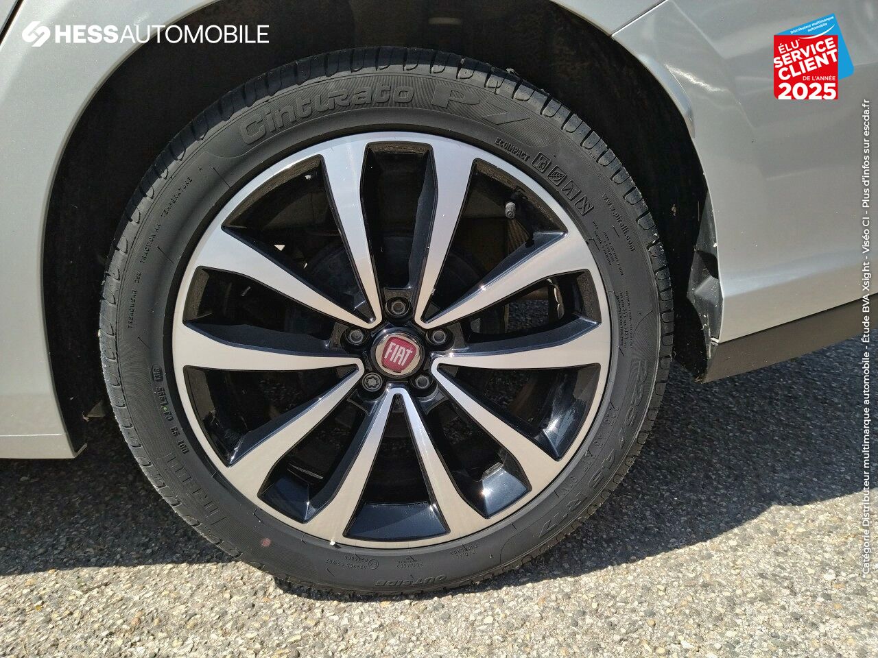 Véhicule d'occasion FIAT TIPO 1.4 95CH LOUNGE 4P GPS CAMERA chez Fiat Dijon