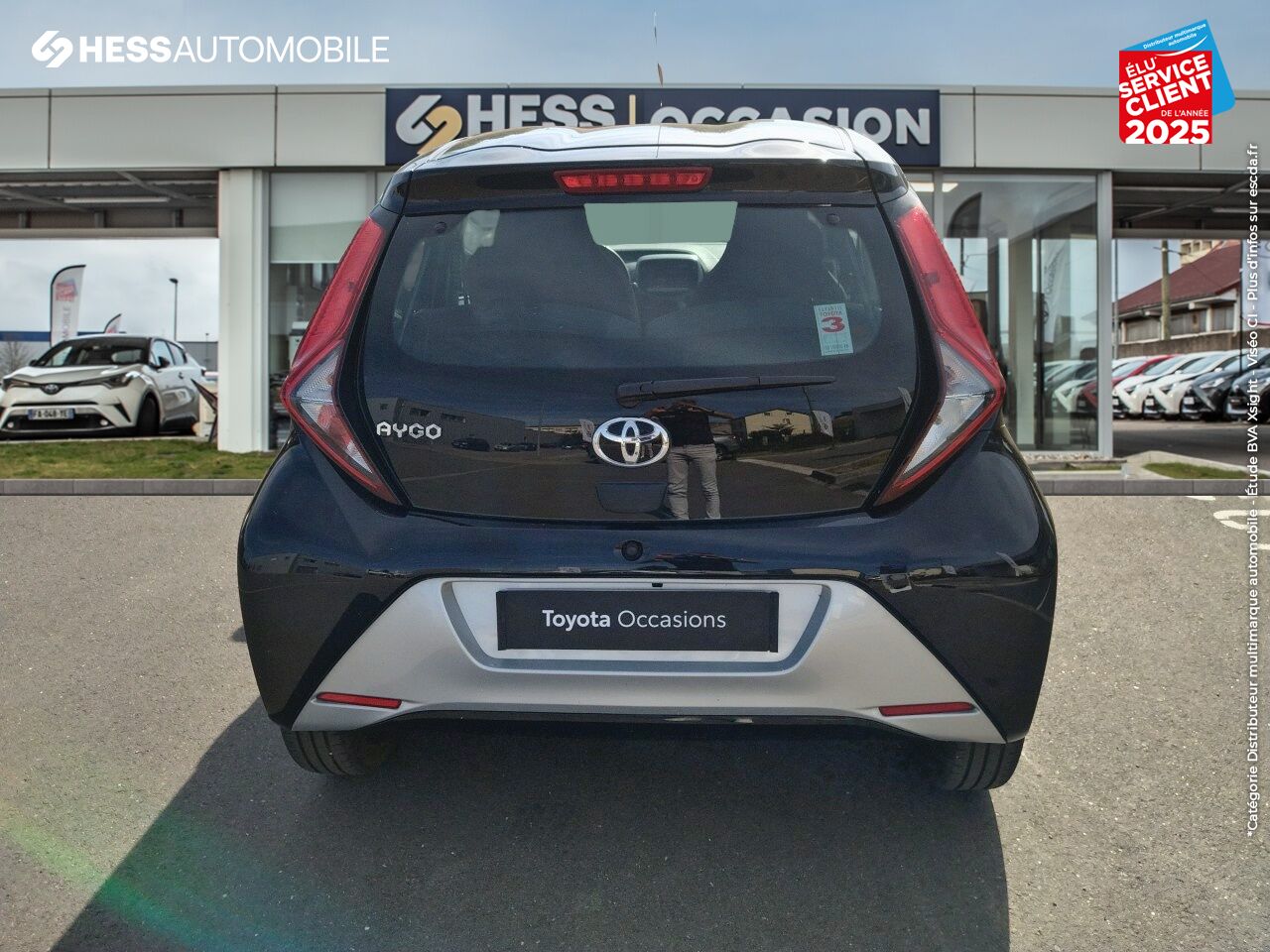 Véhicule d'occasion TOYOTA AYGO 1.0 VVT-I 72CH X-PLAY 5P MY19 chez Toyota Metz