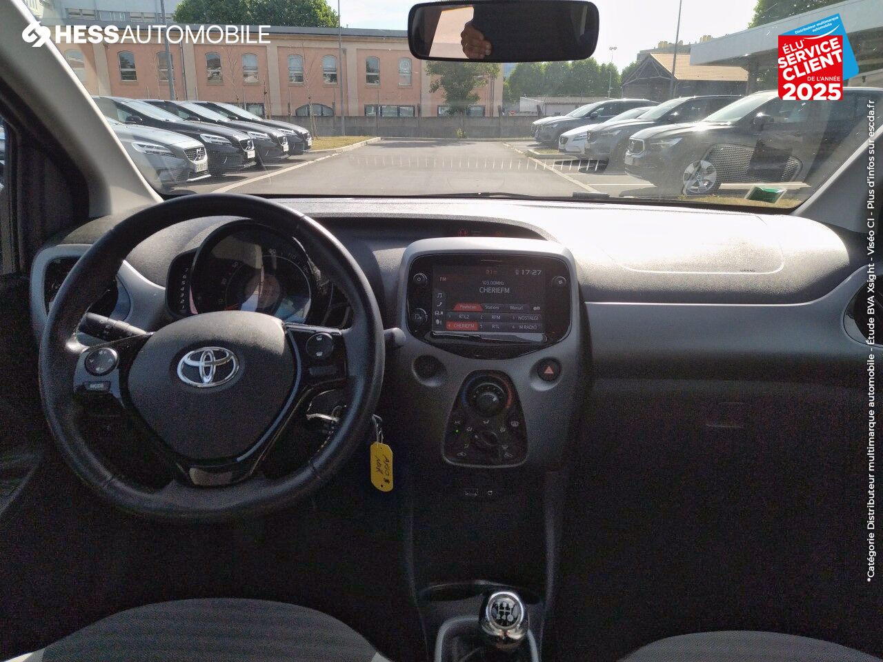Véhicule d'occasion TOYOTA AYGO 1.0 VVT-I 72CH X-PLAY 5P MY19 chez Toyota Metz