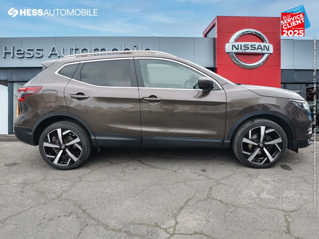 Véhicule d'occasion NISSAN QASHQAI 1.5 DCI 110CH TEKNA TPANO GPS CAMERA chez Nissan Qashqai occasion