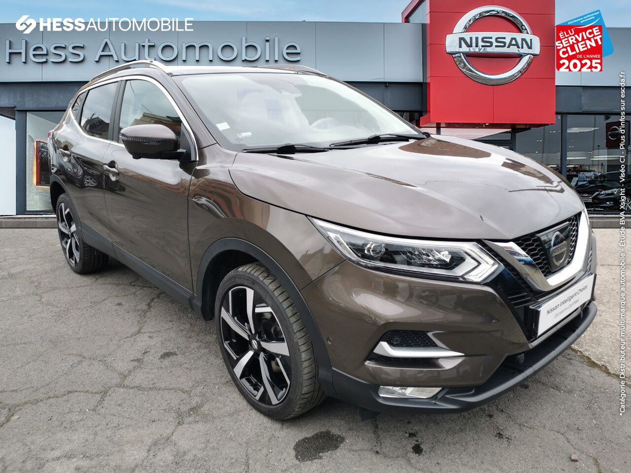 Véhicule d'occasion NISSAN QASHQAI 1.5 DCI 110CH TEKNA TPANO GPS CAMERA chez Nissan Qashqai occasion