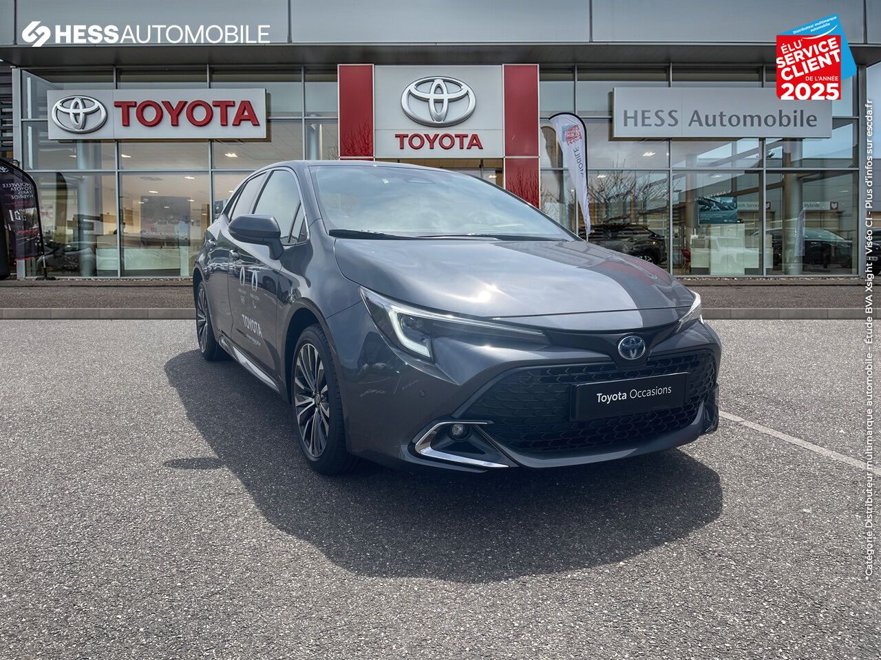 Véhicule neuf TOYOTA COROLLA 1.8 140CH DESIGN MY24 chez Toyota Sarreguemines