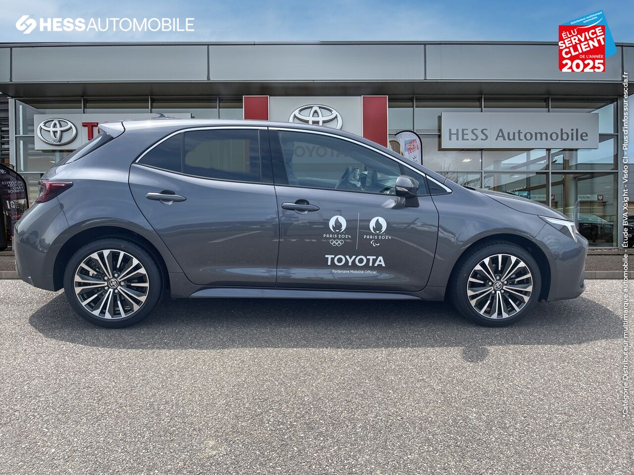 Véhicule neuf TOYOTA COROLLA 1.8 140CH DESIGN MY24 chez Toyota Sarreguemines