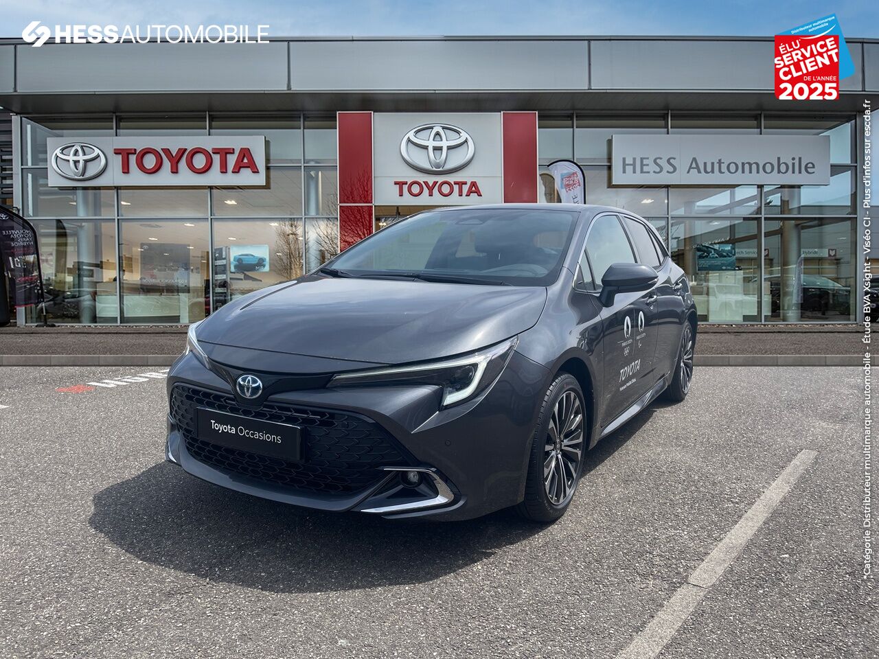 Véhicule neuf TOYOTA COROLLA 1.8 140CH DESIGN MY24 chez Toyota Sarreguemines