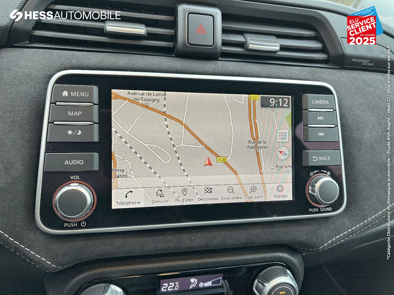 Véhicule d'occasion NISSAN MICRA 1.0 IG-T 92CH N-SPORT GPS CAMERA chez Nissan Dijon
