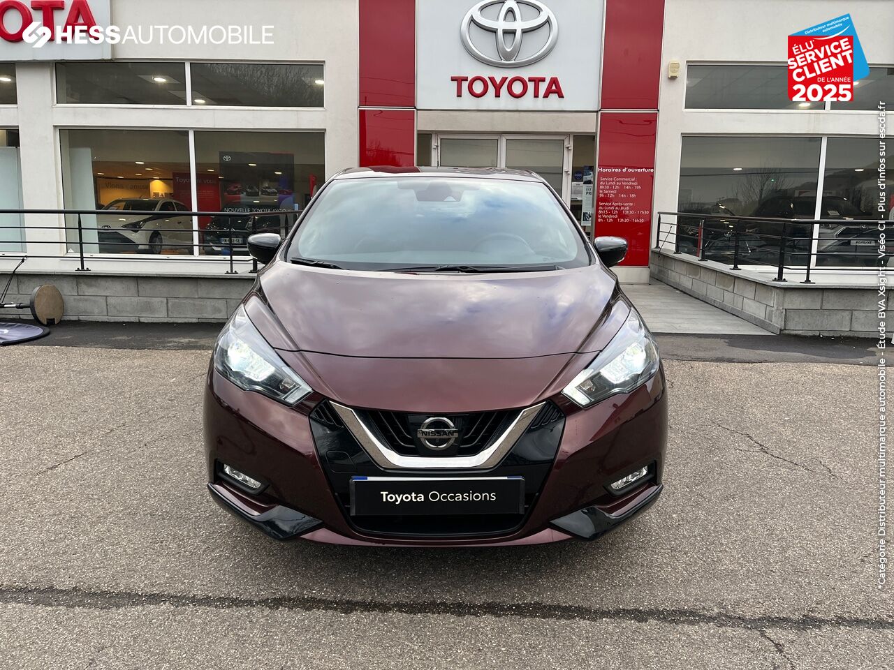Véhicule d'occasion NISSAN MICRA 1.0 IG-T 92CH N-SPORT GPS CAMERA chez Nissan Dijon