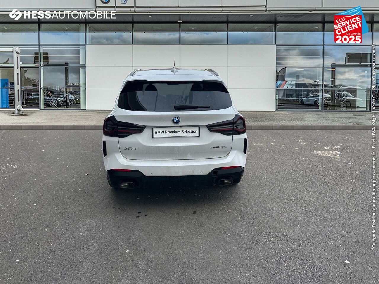 Véhicule d'occasion BMW X3 XDRIVE30E 292CH M SPORT TOUVRANT SIEGES CHAUF/CUIR GPS CAMERA CARPLAY chez BMW Besançon
