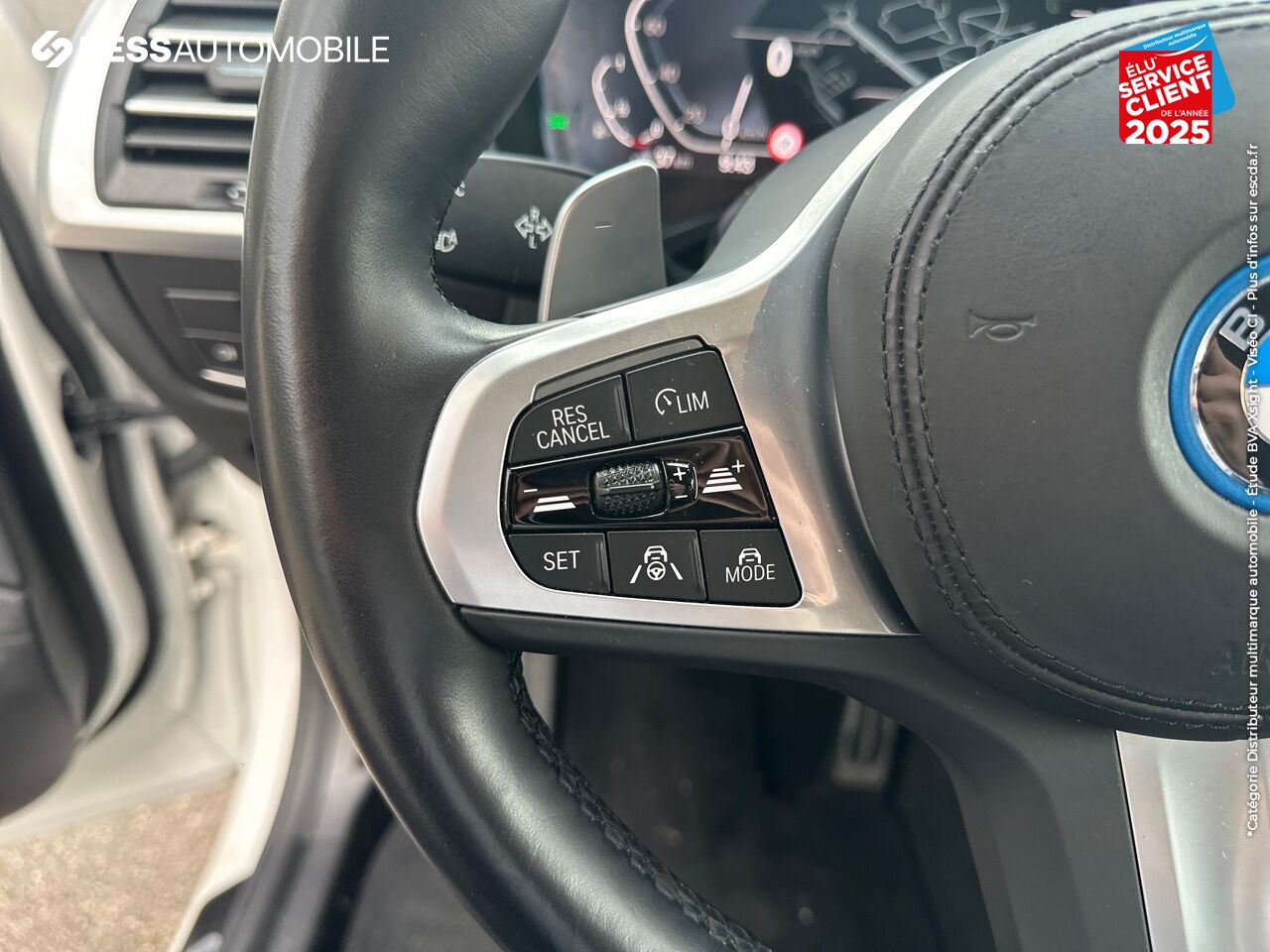 Véhicule d'occasion BMW X3 XDRIVE30E 292CH M SPORT TOUVRANT SIEGES CHAUF/CUIR GPS CAMERA CARPLAY chez BMW Besançon