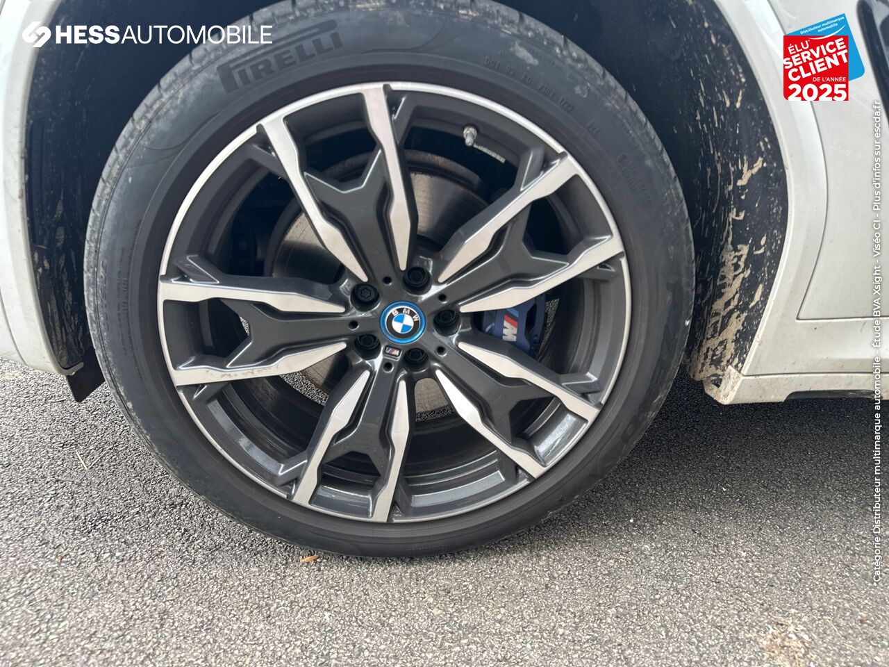 Véhicule d'occasion BMW X3 XDRIVE30E 292CH M SPORT TOUVRANT SIEGES CHAUF/CUIR GPS CAMERA CARPLAY chez BMW Besançon