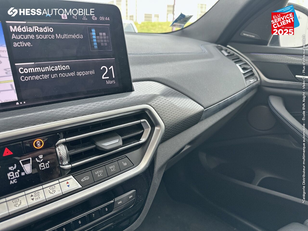 Véhicule d'occasion BMW X3 XDRIVE30E 292CH M SPORT TOUVRANT SIEGES CHAUF/CUIR GPS CAMERA CARPLAY chez BMW Besançon