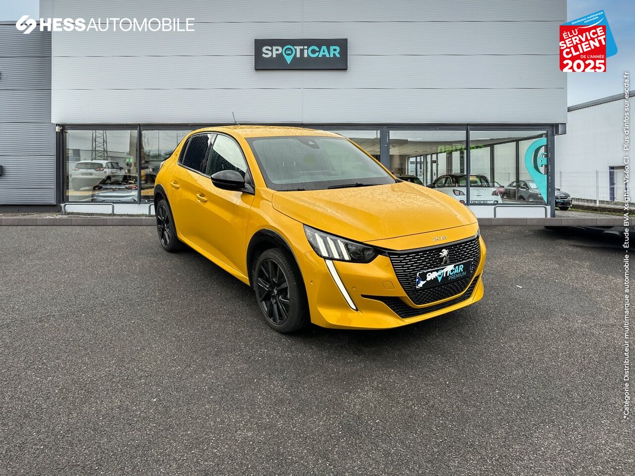 Véhicule d'occasion PEUGEOT 208 1.2 PURETECH 100CH SS GT chez Peugeot Reims