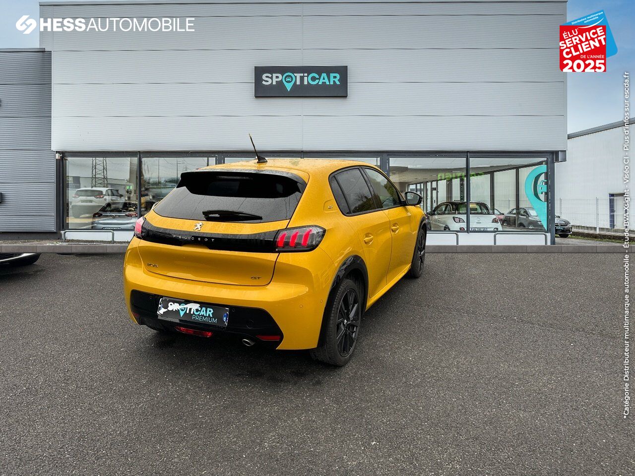 Véhicule d'occasion PEUGEOT 208 1.2 PURETECH 100CH SS GT chez Peugeot Reims