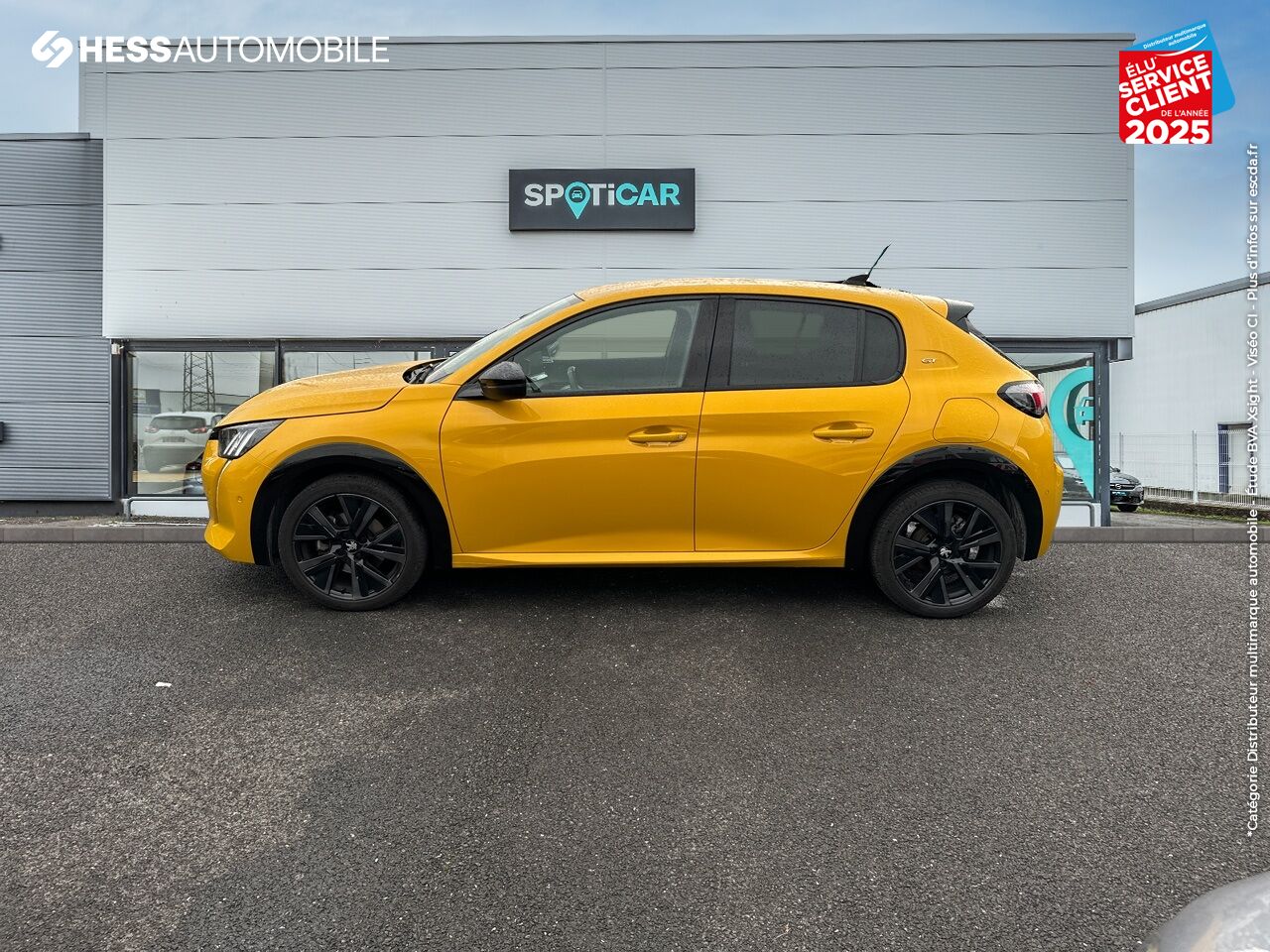 Véhicule d'occasion PEUGEOT 208 1.2 PURETECH 100CH SS GT chez Peugeot Reims