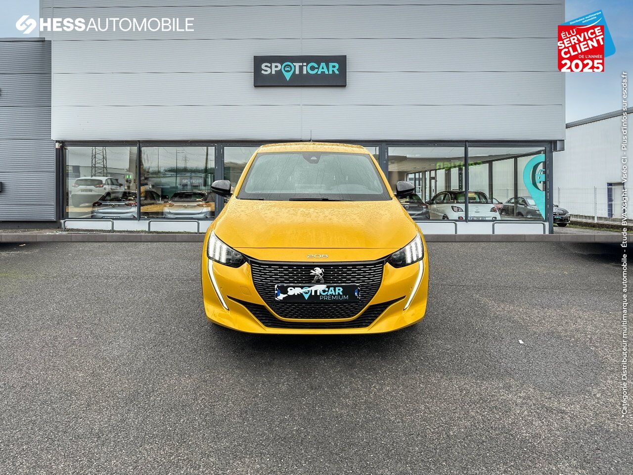 Véhicule d'occasion PEUGEOT 208 1.2 PURETECH 100CH SS GT chez Peugeot Reims