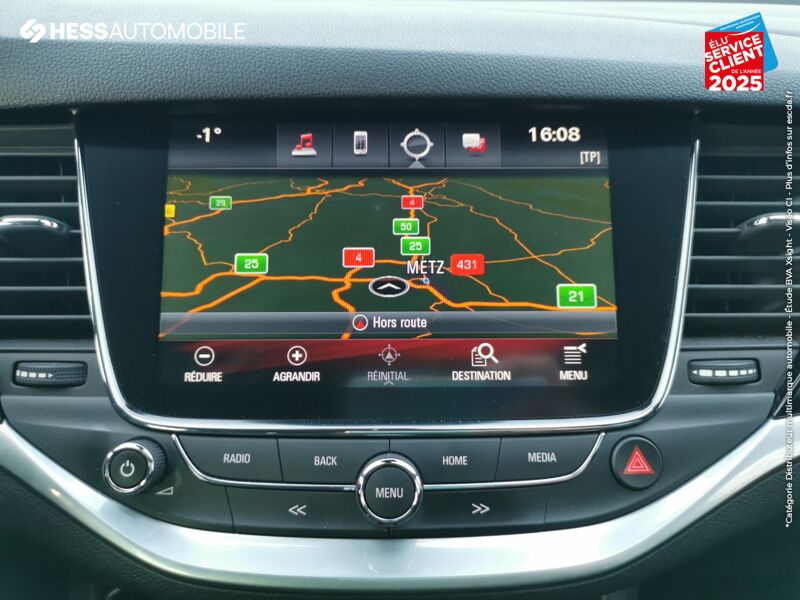 Véhicule d'occasion OPEL ASTRA 1.6 D 110CH INNOVATION EURO6D-T GPS CAMERA KEYLESS chez Opel Nancy