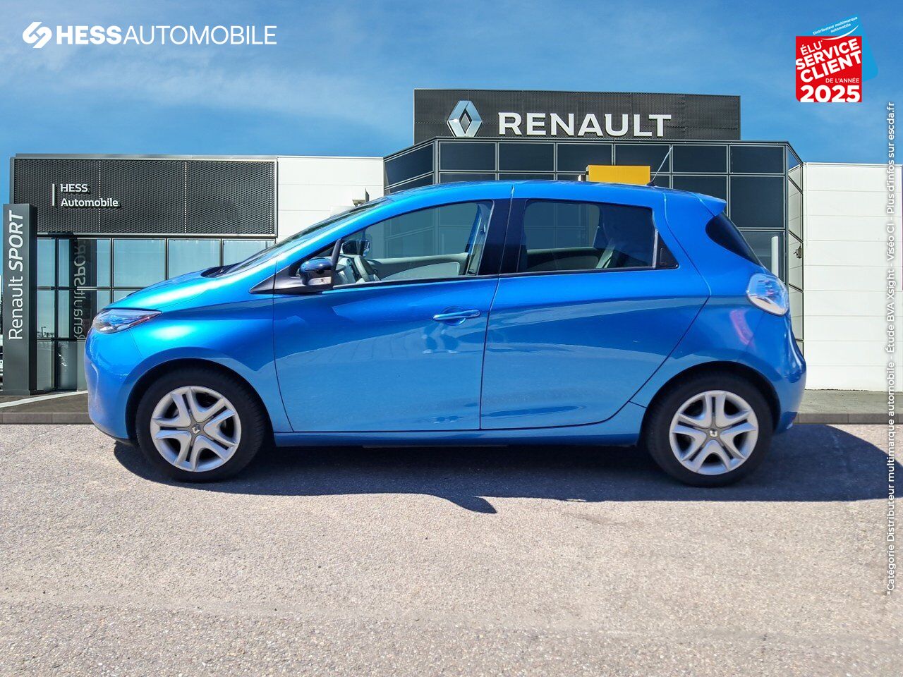 Véhicule d'occasion RENAULT ZOE ZEN CHARGE NORMALE R90 GPS RADAR AR chez Hyundai Epernay