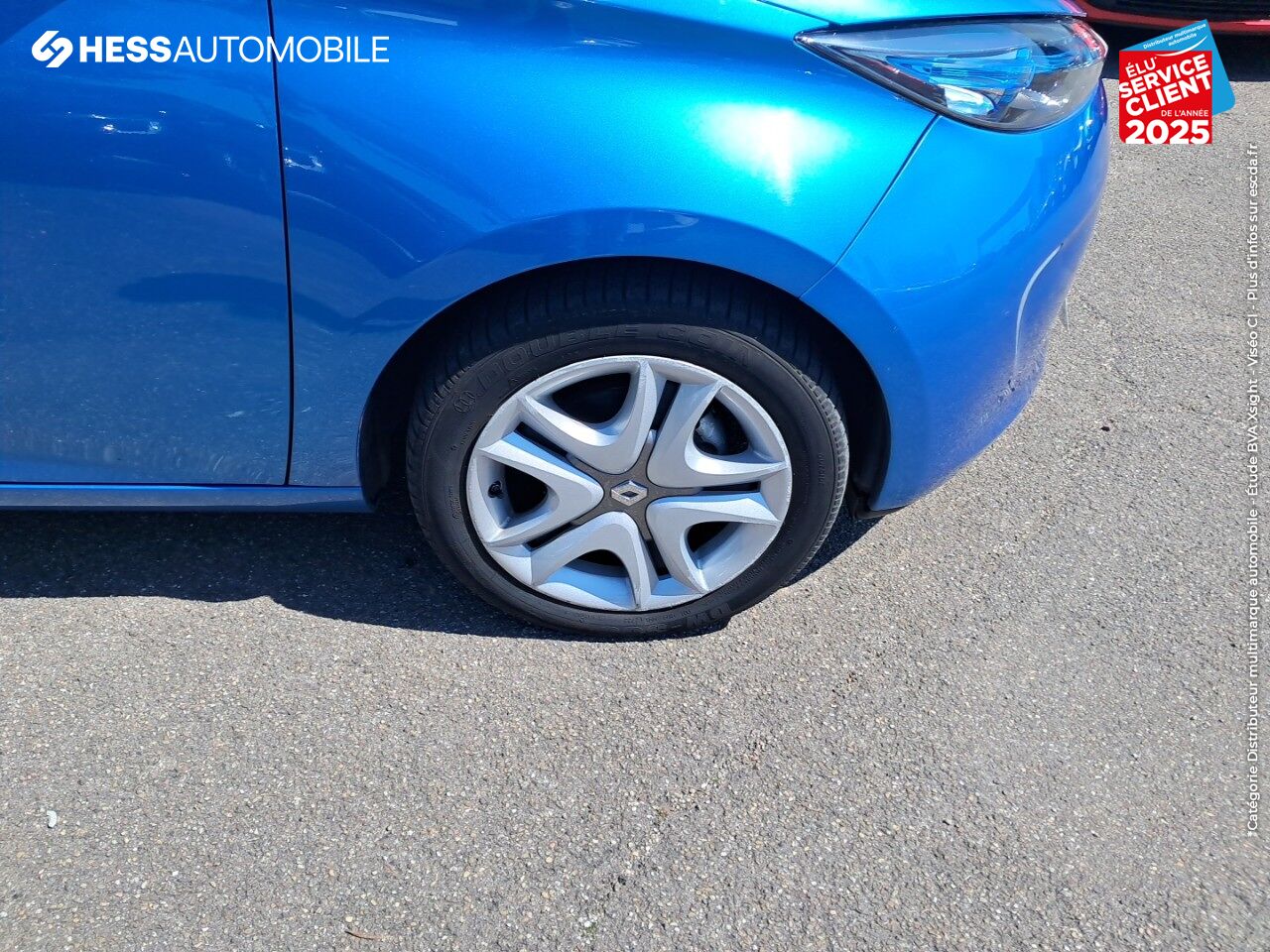 Véhicule d'occasion RENAULT ZOE ZEN CHARGE NORMALE R90 GPS RADAR AR chez Hyundai Epernay