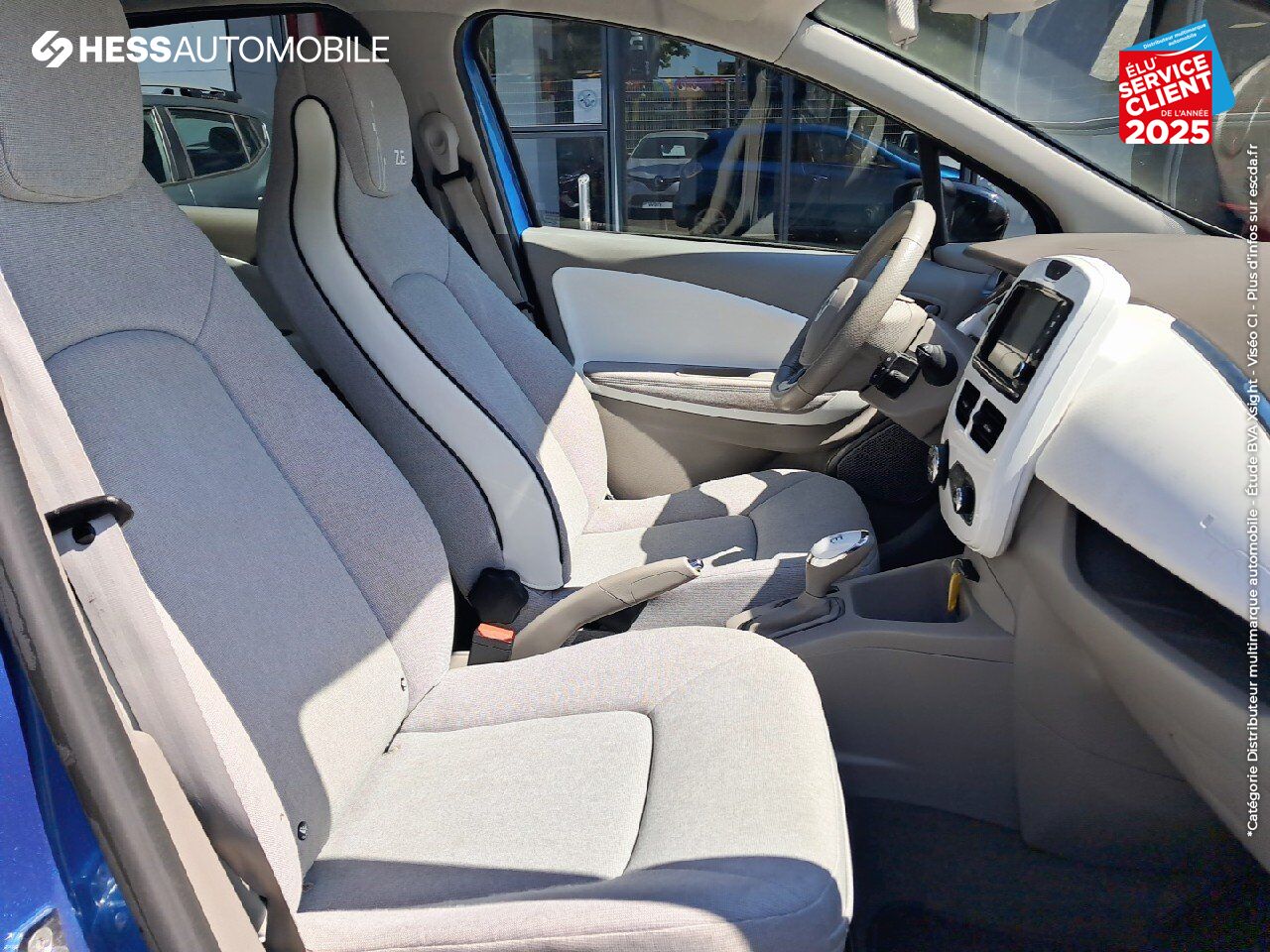 Véhicule d'occasion RENAULT ZOE ZEN CHARGE NORMALE R90 GPS RADAR AR chez Hyundai Epernay