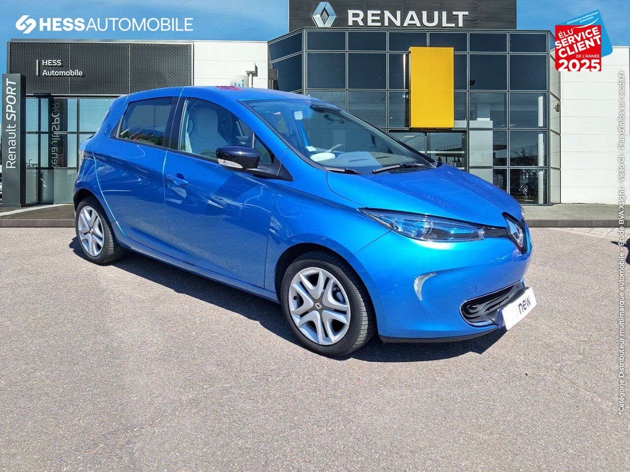 Véhicule d'occasion RENAULT ZOE ZEN CHARGE NORMALE R90 GPS RADAR AR chez Hyundai Epernay