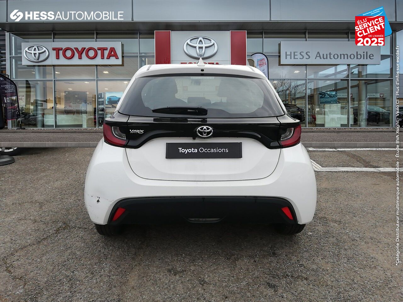 Véhicule d'occasion TOYOTA YARIS 70 VVT-I DYNAMIC 5P MY21 CAMERA chez Toyota Thionville