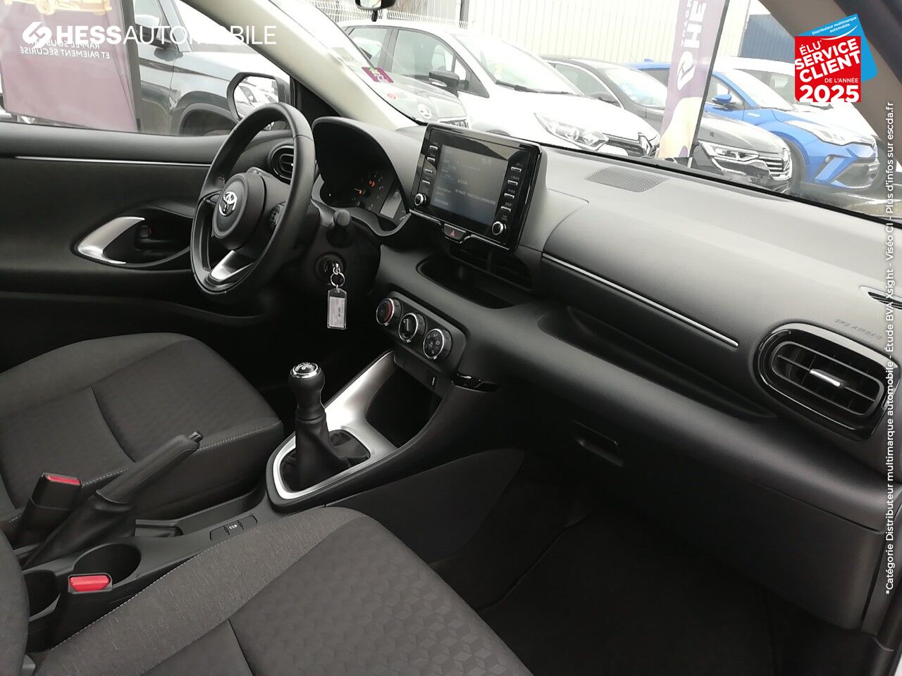 Véhicule d'occasion TOYOTA YARIS 70 VVT-I DYNAMIC 5P MY21 CAMERA chez Toyota Thionville