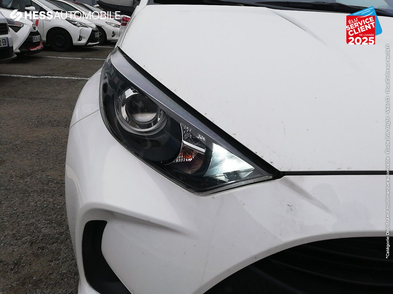 Véhicule d'occasion TOYOTA YARIS 70 VVT-I DYNAMIC 5P MY21 CAMERA chez Toyota Thionville