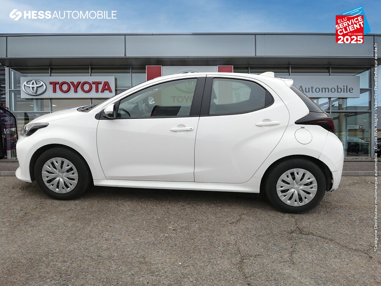 Véhicule d'occasion TOYOTA YARIS 70 VVT-I DYNAMIC 5P MY21 CAMERA chez Toyota Thionville