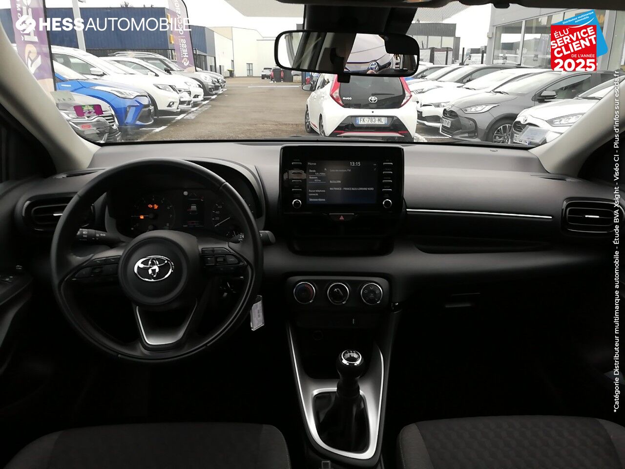 Véhicule d'occasion TOYOTA YARIS 70 VVT-I DYNAMIC 5P MY21 CAMERA chez Toyota Thionville