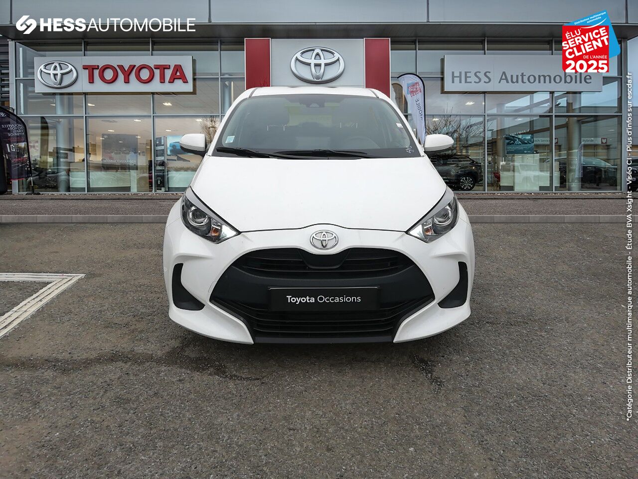 Véhicule d'occasion TOYOTA YARIS 70 VVT-I DYNAMIC 5P MY21 CAMERA chez Toyota Thionville