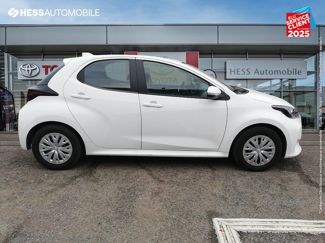 Véhicule d'occasion TOYOTA YARIS 70 VVT-I DYNAMIC 5P MY21 CAMERA chez Toyota Thionville