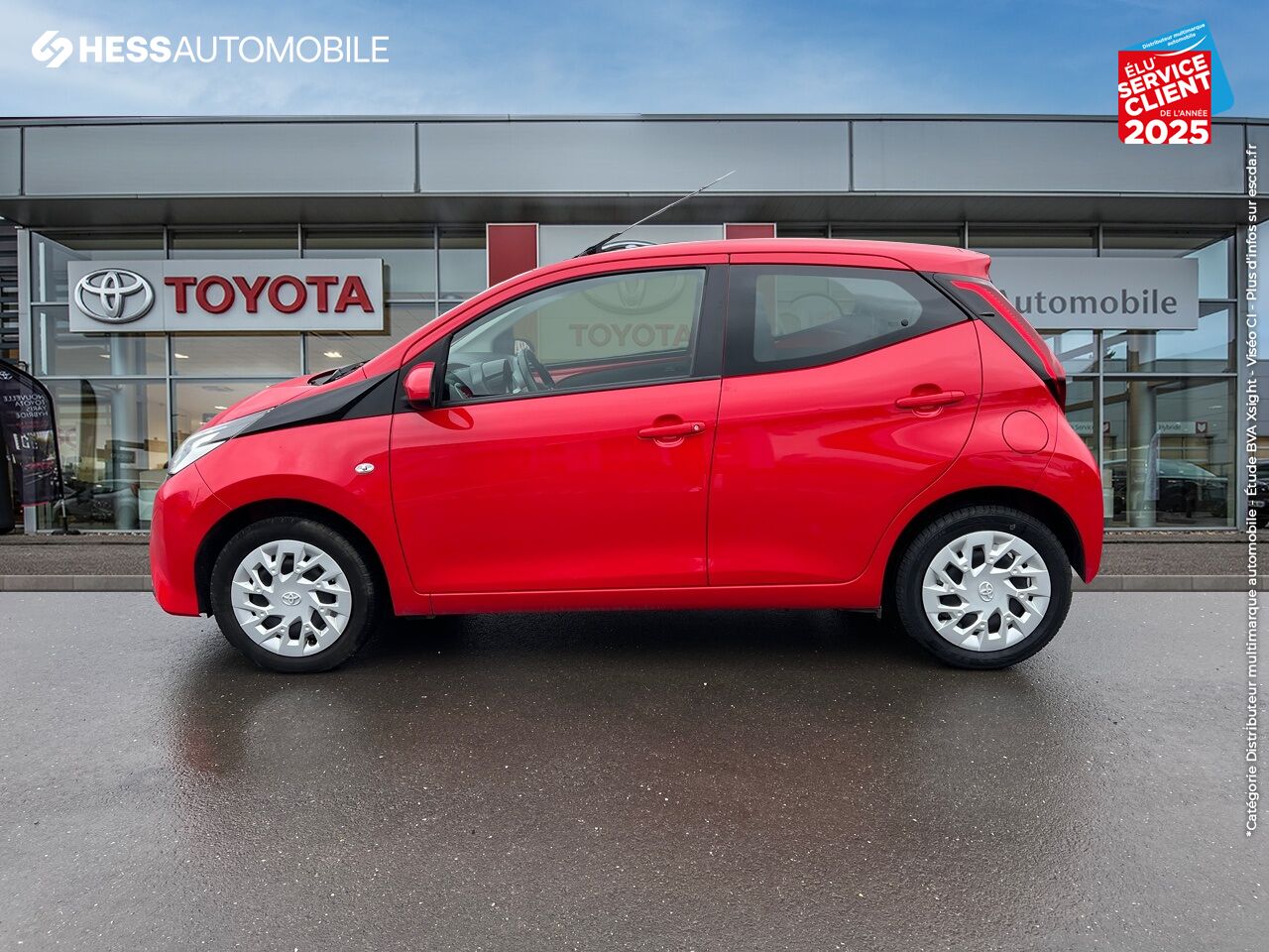 Véhicule d'occasion TOYOTA AYGO 1.0 VVT-I 69CH X-PLAY 5P chez Toyota Belfort