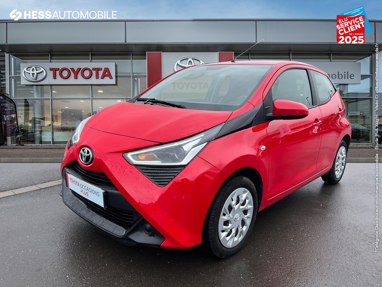Véhicule d'occasion TOYOTA AYGO 1.0 VVT-I 69CH X-PLAY 5P chez Toyota Belfort