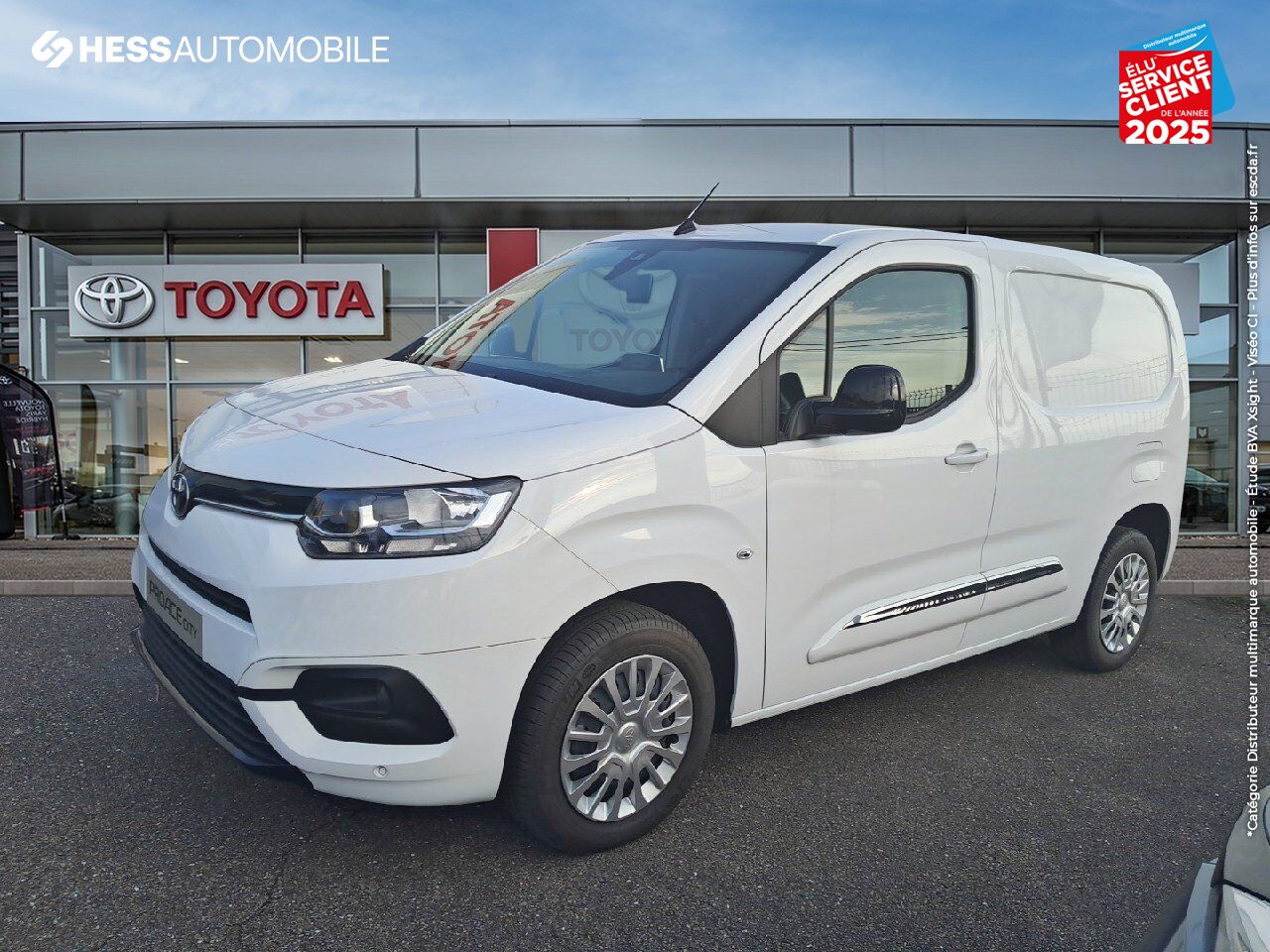 Véhicule d'occasion TOYOTA PROACE CITY MEDIUM 100 D-4D BUSINESS RC23 chez Toyota Thionville