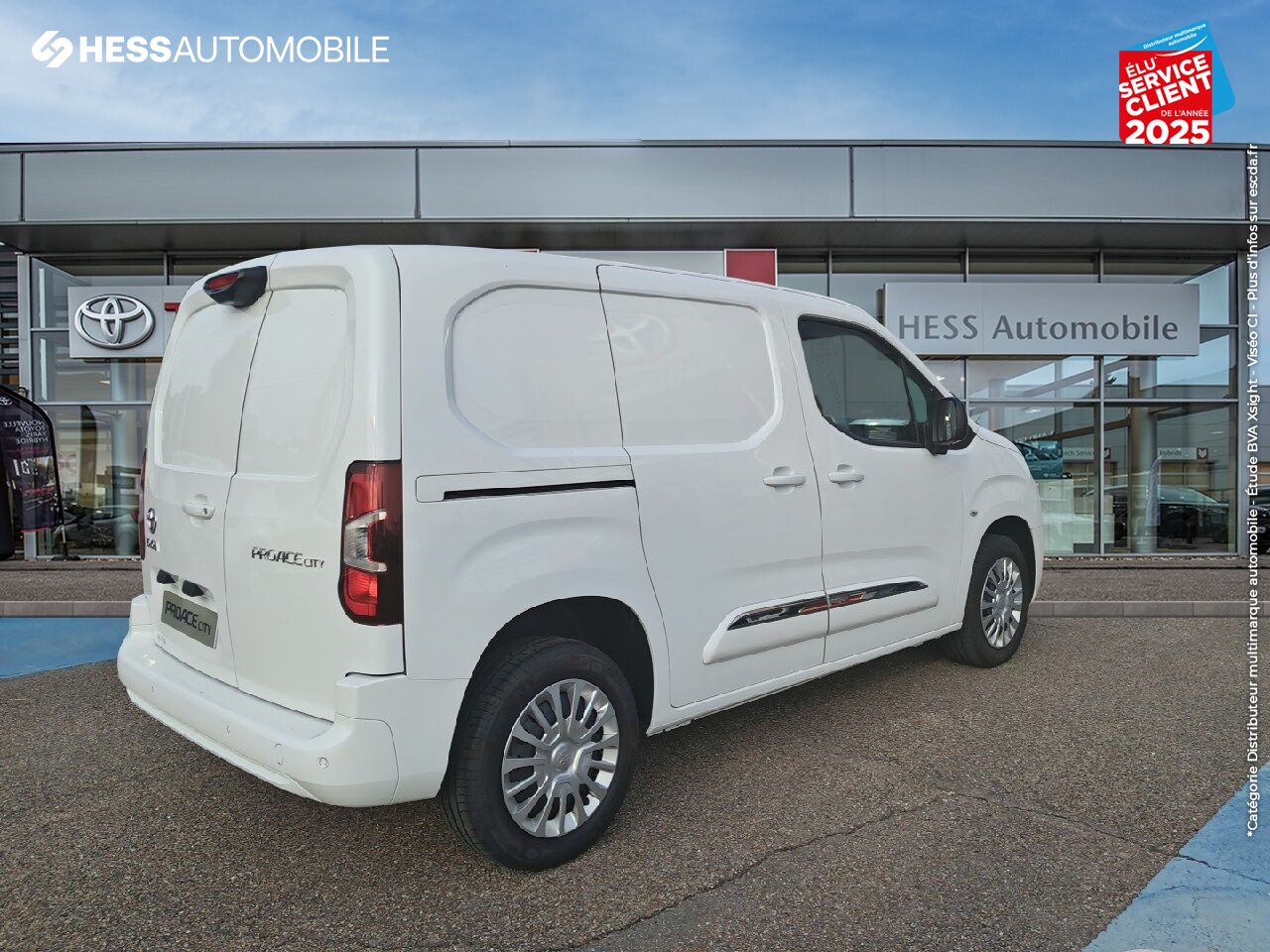 Véhicule d'occasion TOYOTA PROACE CITY MEDIUM 100 D-4D BUSINESS RC23 chez Toyota Thionville