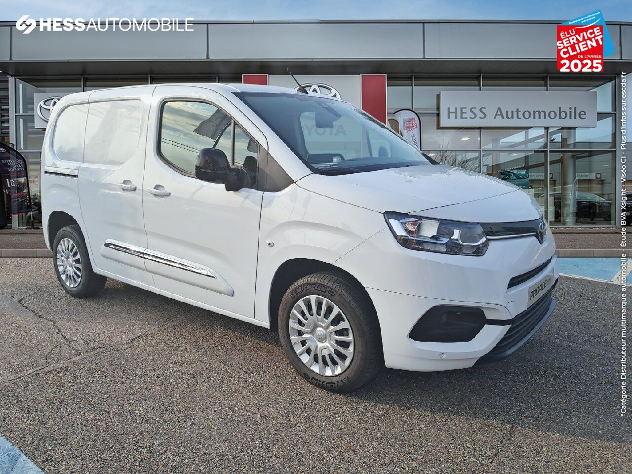 Véhicule d'occasion TOYOTA PROACE CITY MEDIUM 100 D-4D BUSINESS RC23 chez Toyota Thionville