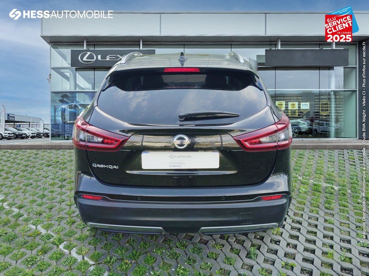 Véhicule d'occasion NISSAN QASHQAI 1.3 DIG-T 160CH TEKNA+ DCT 2019 EURO6-EVAP TPANO SIEGES CHAUF/CUIR GPS CAMERA chez Nissan Qashqai occasion