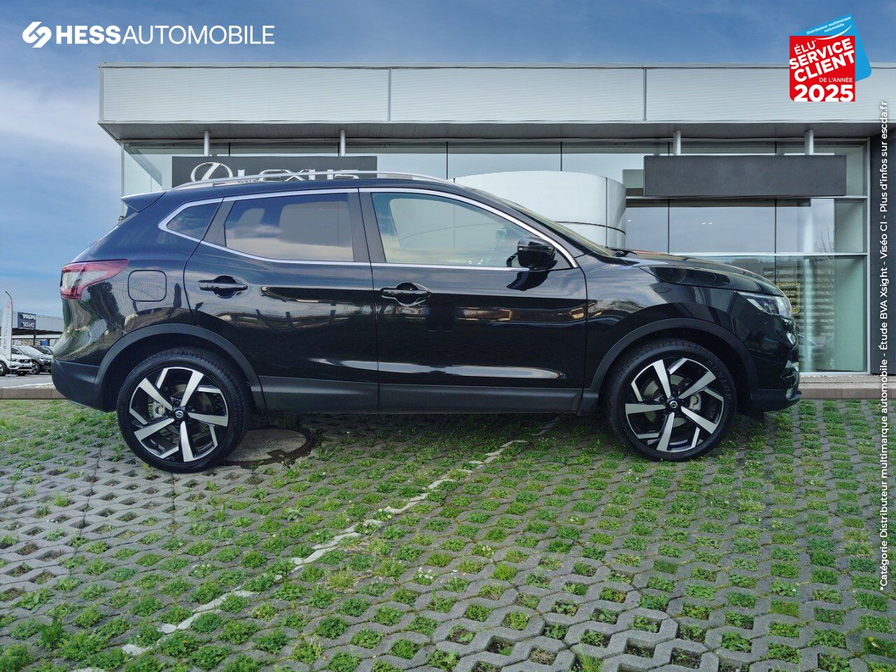 Véhicule d'occasion NISSAN QASHQAI 1.3 DIG-T 160CH TEKNA+ DCT 2019 EURO6-EVAP TPANO SIEGES CHAUF/CUIR GPS CAMERA chez Nissan Qashqai occasion